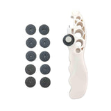 Maxbell Ampoule Cutter Vial Opener Practical Glass Cutter for Bottles Ampule Breaker White