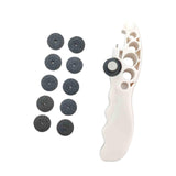 Maxbell Ampoule Cutter Vial Opener Practical Glass Cutter for Bottles Ampule Breaker White