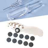 Maxbell Ampoule Cutter Vial Opener Practical Glass Cutter for Bottles Ampule Breaker White