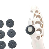 Maxbell Ampoule Cutter Vial Opener Practical Glass Cutter for Bottles Ampule Breaker White