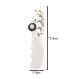 Maxbell Ampoule Cutter Vial Opener Practical Glass Cutter for Bottles Ampule Breaker White