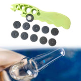 Maxbell Ampoule Cutter Vial Opener Practical Glass Cutter for Bottles Ampule Breaker Green