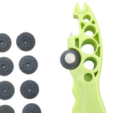 Maxbell Ampoule Cutter Vial Opener Practical Glass Cutter for Bottles Ampule Breaker Green