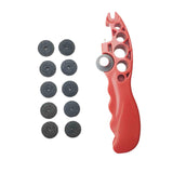 Maxbell Ampoule Cutter Vial Opener Practical Glass Cutter for Bottles Ampule Breaker Red