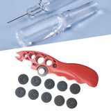 Maxbell Ampoule Cutter Vial Opener Practical Glass Cutter for Bottles Ampule Breaker Red