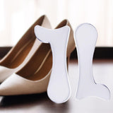 Maxbell 2 Pieces Arch Insoles Self Adhesive Universal Multifunction Gel Arch Support Clear S