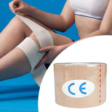 Maxbell Athletic Sports Tape Easy Tear Elastic Wrist Ankle Tape for Chest Hands Body