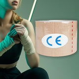 Maxbell Athletic Tape Muscle Tape 5M Roll Wrist Ankle Tape for Hands Shoulder Ankles