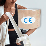 Maxbell Athletic Tape Muscle Tape 5M Roll Wrist Ankle Tape for Hands Shoulder Ankles