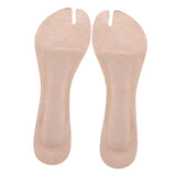 Maxbell 3xHigh Heel Cushion Inserts PU Leather Insoles for Beach Flip Flops Men Ladies 2.99x9.17x0.18inch