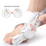 Maxbell Maxbell Bunion Splint Big Toe Straightener Foot Care for Women Men Toe Big Corrector white