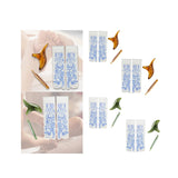 Maxbell 5xReflexology Socks Casual Hosiery Soft Relieve Tired Comfortable Foot Massage Small English Amber