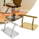Maxbell 2xSalon Hair Chair Foot Rest Replacement for Tattoo Shop Styling Chair Shampoo Gold