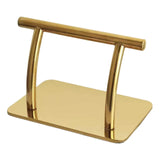 Maxbell 2xSalon Hair Chair Foot Rest Replacement for Tattoo Shop Styling Chair Shampoo Gold