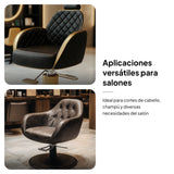 Maxbell 2xSalon Hair Chair Foot Rest Replacement for Tattoo Shop Styling Chair Shampoo Gold