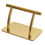 Maxbell 2xSalon Hair Chair Foot Rest Replacement for Tattoo Shop Styling Chair Shampoo Gold