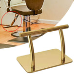 Maxbell 2xSalon Hair Chair Foot Rest Replacement for Tattoo Shop Styling Chair Shampoo Gold
