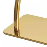 Maxbell 2xSalon Hair Chair Foot Rest Replacement for Tattoo Shop Styling Chair Shampoo Gold