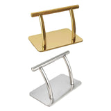 Maxbell 2xSalon Hair Chair Foot Rest Replacement for Tattoo Shop Styling Chair Shampoo Gold