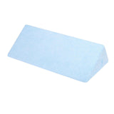 Triangle Positioning Pillow Bedroom Soft Elderly Patient Turning Aid Cushion S and Blue