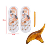 Maxbell Maxbell Reflexology Socks Comfortable Beginner Acupoint Massage Tools for Salon Gift large yellow massage