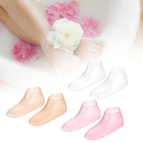 Maxbell Maxbell 2x Silicone Socks for Women Moisturizing Socks for Cracked Heel SPA Dry Feet Skin