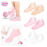 Maxbell Maxbell 2x Silicone Socks for Women Moisturizing Socks for Cracked Heel SPA Dry Feet Skin
