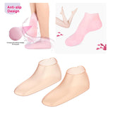 Maxbell Maxbell 2x Silicone Socks for Women Moisturizing Socks for Cracked Heel SPA Dry Feet Skin