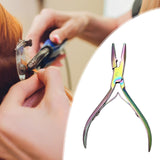 Maxbell Maxbell Hair Extension Pliers Beads Closer Tool Hair Extension Tool for Beauty Salon Colorful