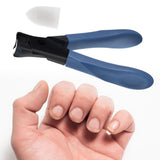 Maxbell Maxbell Nail Clipper Portable Household Toenail Trimmer for Seniors Children Elderly Blue