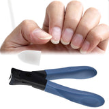 Maxbell Maxbell Nail Clipper Portable Household Toenail Trimmer for Seniors Children Elderly Blue