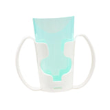 Maxbell Maxbell Elderly Nursing Cup Father Day Cup Independence Cup for Disabled Elderly Mom White Blue