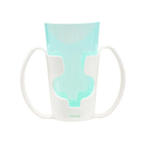 Maxbell Maxbell Elderly Nursing Cup Father Day Cup Independence Cup for Disabled Elderly Mom White Blue