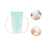 Maxbell Maxbell Elderly Nursing Cup Father Day Cup Independence Cup for Disabled Elderly Mom White Blue