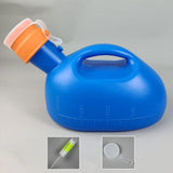 Maxbell Maxbell Male Urine Bottle Lightweight Male Urinal Pee Bottle for Home Night Use Male 2000ml Blue