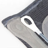 Maxbell Maxbell Knee Brace Elastic Flexible Knee Protection for Running Weightlifting Soccer Gray L