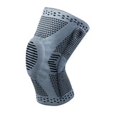 Maxbell Maxbell Knee Brace Elastic Flexible Knee Protection for Running Weightlifting Soccer Gray L