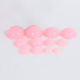 Maxbell 12 Pieces Silicone Vacuum Cupping Cup Flexible Accessory Silicone Can Puller pink