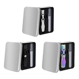 Maxbell Maxbell Nail Clippers Nail File Set 2 in 1 Portable Manicure Pedicure Set for Family silvery