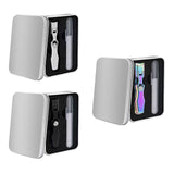 Maxbell Maxbell Nail Clippers Nail File Set 2 in 1 Portable Manicure Pedicure Set for Family silvery