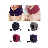 Maxbell Maxbell 3 Tier Neck Traction Inflatable Compact Tractor for Home Use Travel Elderly blue