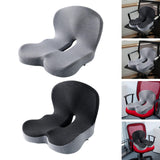 Maxbell Maxbell Chair Cushion Tailbone Cushion Breathable Back Support Multiuse Seat Cushion Light Gray