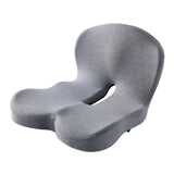 Maxbell Maxbell Chair Cushion Tailbone Cushion Breathable Back Support Multiuse Seat Cushion Light Gray