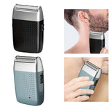 Maxbell Maxbell Mini Shaver for Men Portable Small Face Hair Removal for Home Office Outdoor black