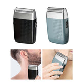 Maxbell Maxbell Mini Shaver for Men Portable Small Face Hair Removal for Home Office Outdoor black