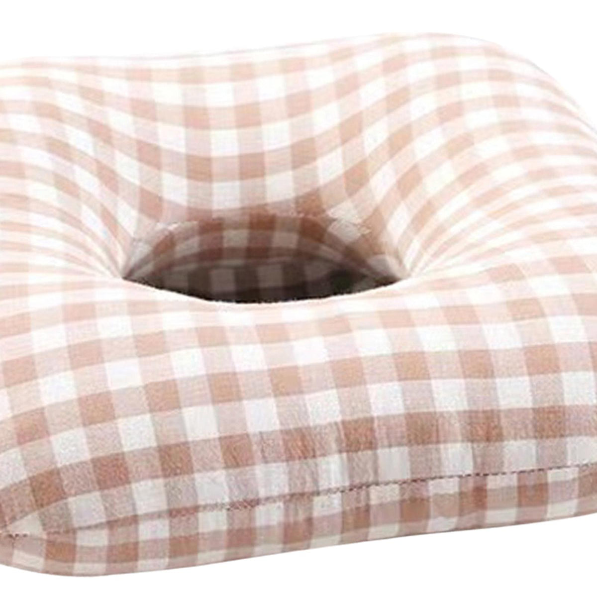 Maxbell Bed Sore Donut Cushion Hemorrhoid Cushion for Head Ear Piercing Office Chair Beige