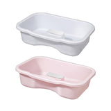 Maxbell Maxbell Shampoo Bowl for Bedside Hair Washing Tray for Bedridden Seniors Handicapped white