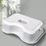 Maxbell Maxbell Shampoo Bowl for Bedside Hair Washing Tray for Bedridden Seniors Handicapped white