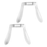 Maxbell 2 Pieces U Shape Eyeglasses Nose Pads Bridge Nose Support Clear Replacement 23mmx19.5mm