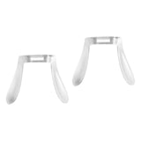 Maxbell 2 Pieces U Shape Eyeglasses Nose Pads Bridge Nose Support Clear Replacement 23mmx19.5mm